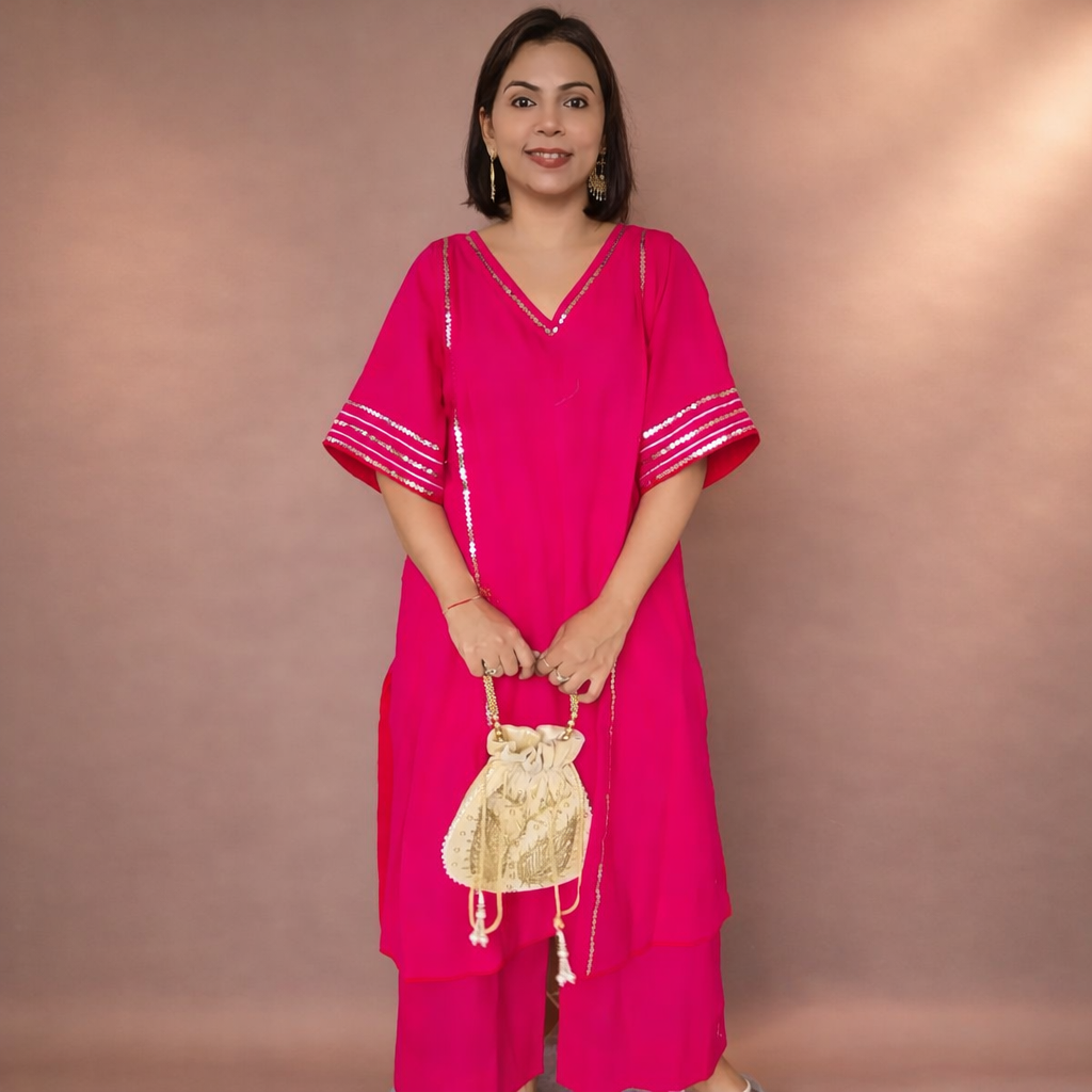 Chamak sequence work 6 colors (Monochrome)