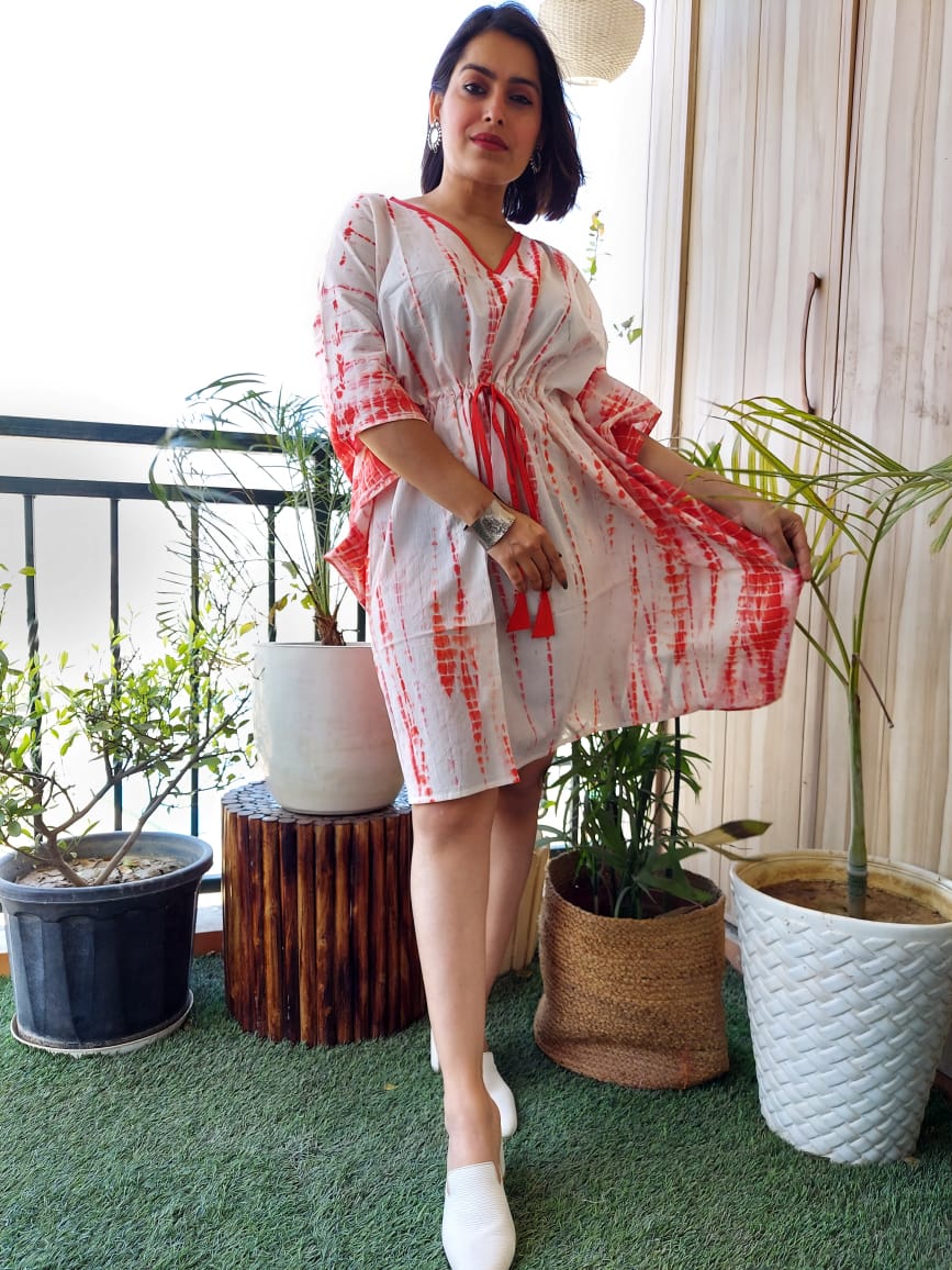 Tie and dye Kaftans