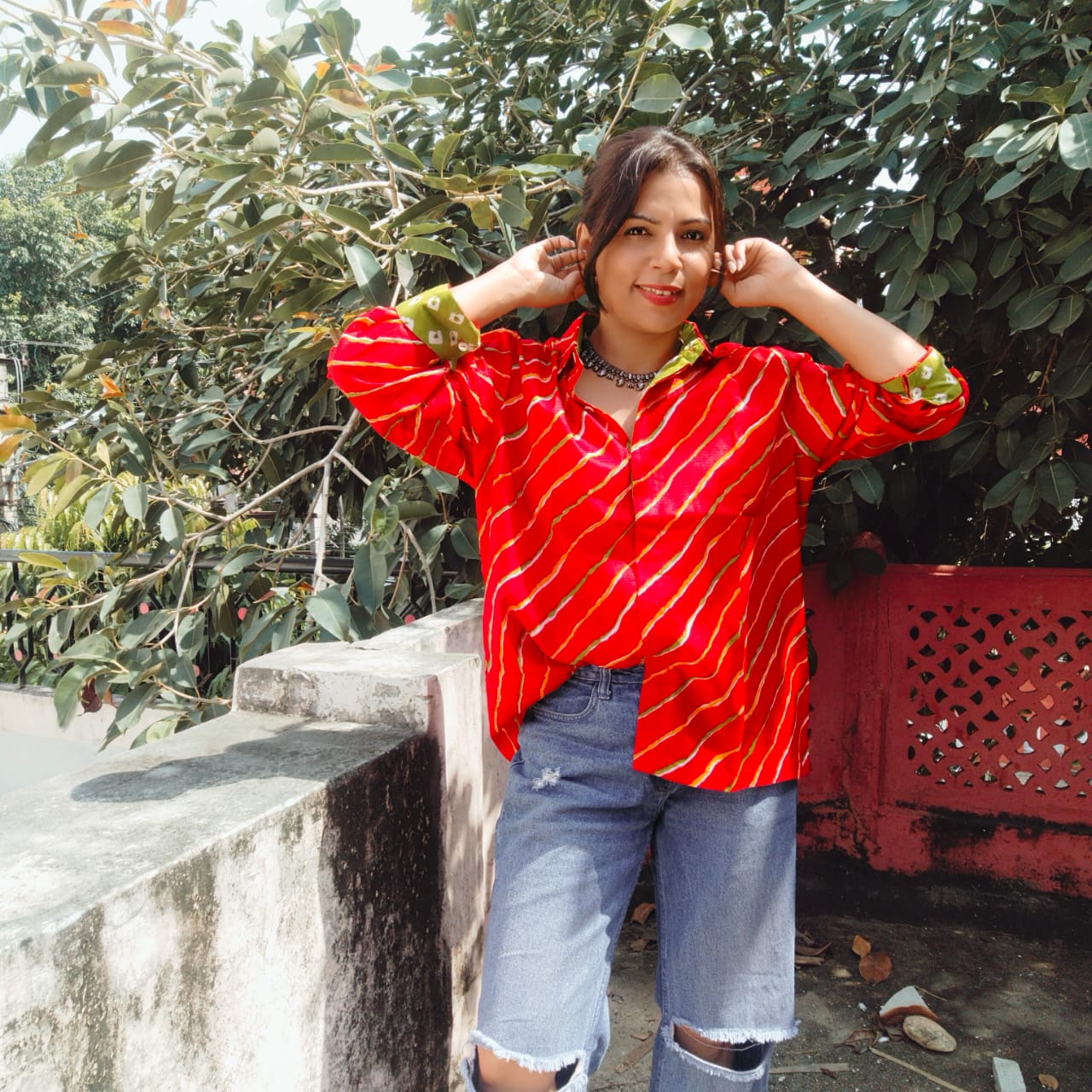 Antifit shirts 6 colors ( Lehriya and bhandej)