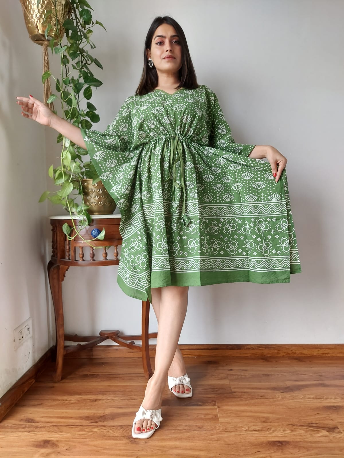 Block printed Kaftans