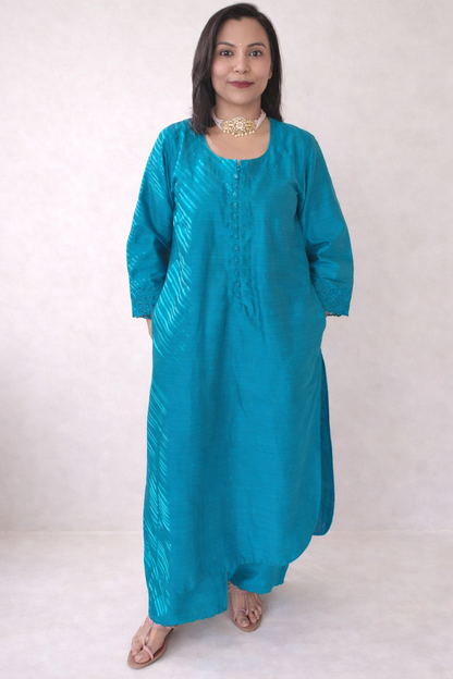 Karigari Cutwork embroidery suit sets  with duppata