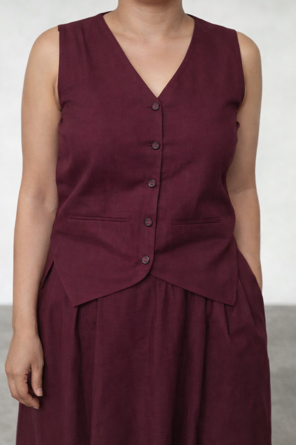 Kora skirts and waist coat combo