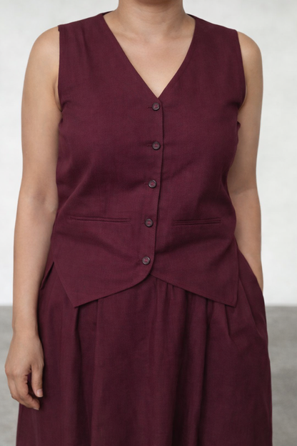 Kora skirts and waist coat combo