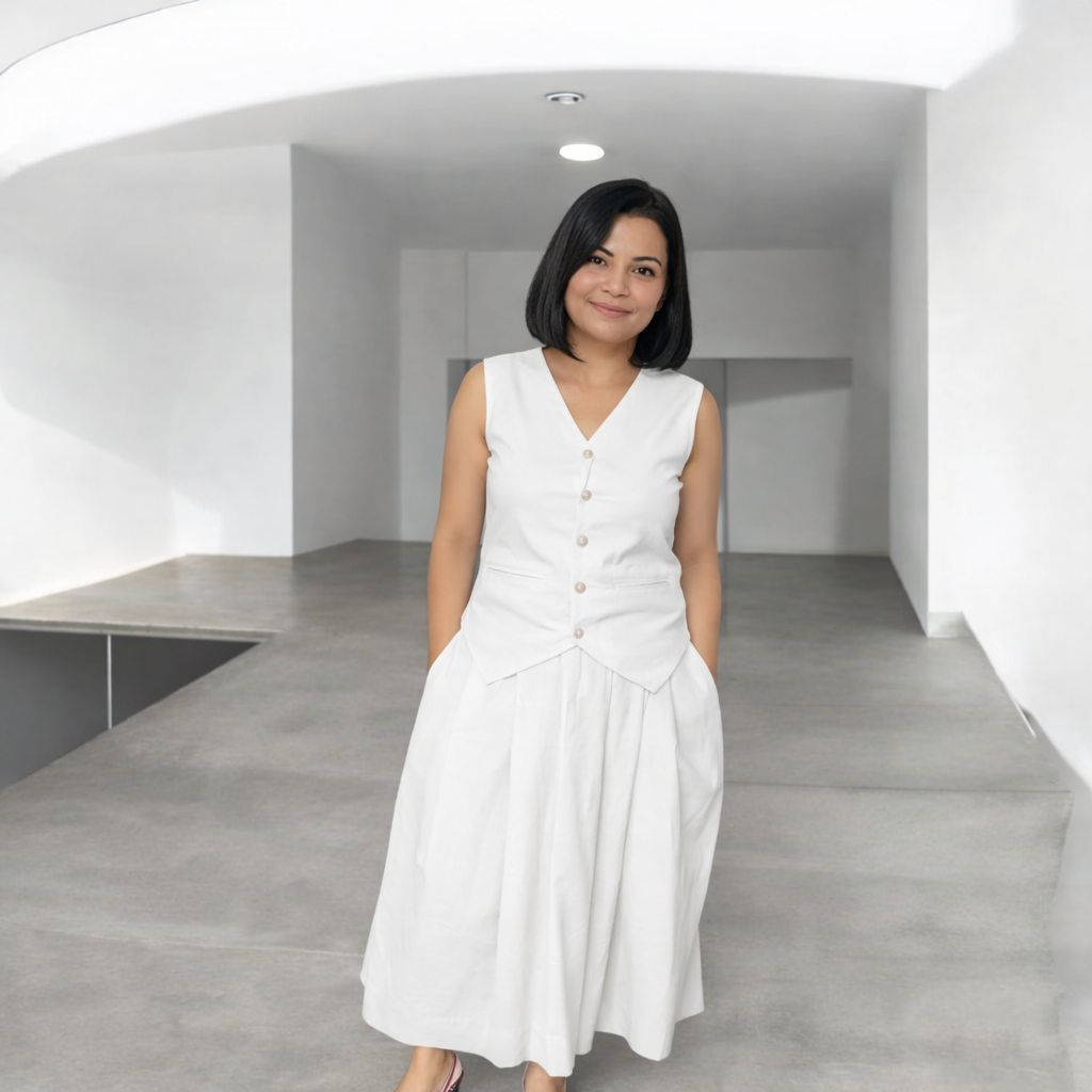 Kora skirts and waist coat combo