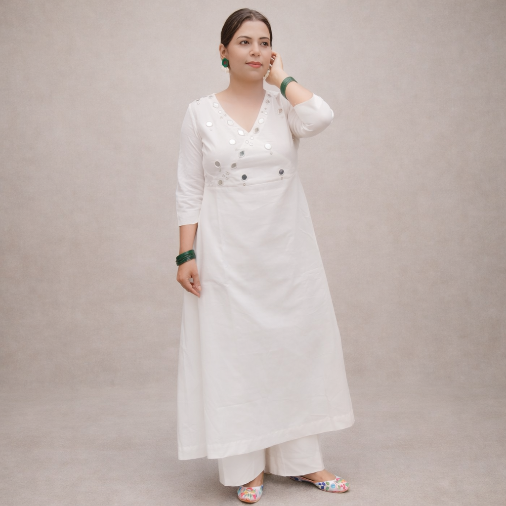 Chamak Mirror work ( 5 Colors)