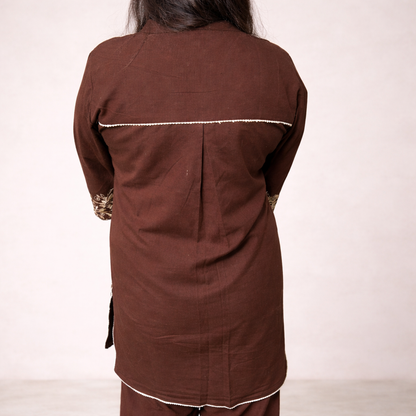 Cotton Cutwork pathani sets