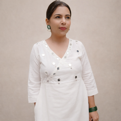 Chamak Mirror work ( 5 Colors)