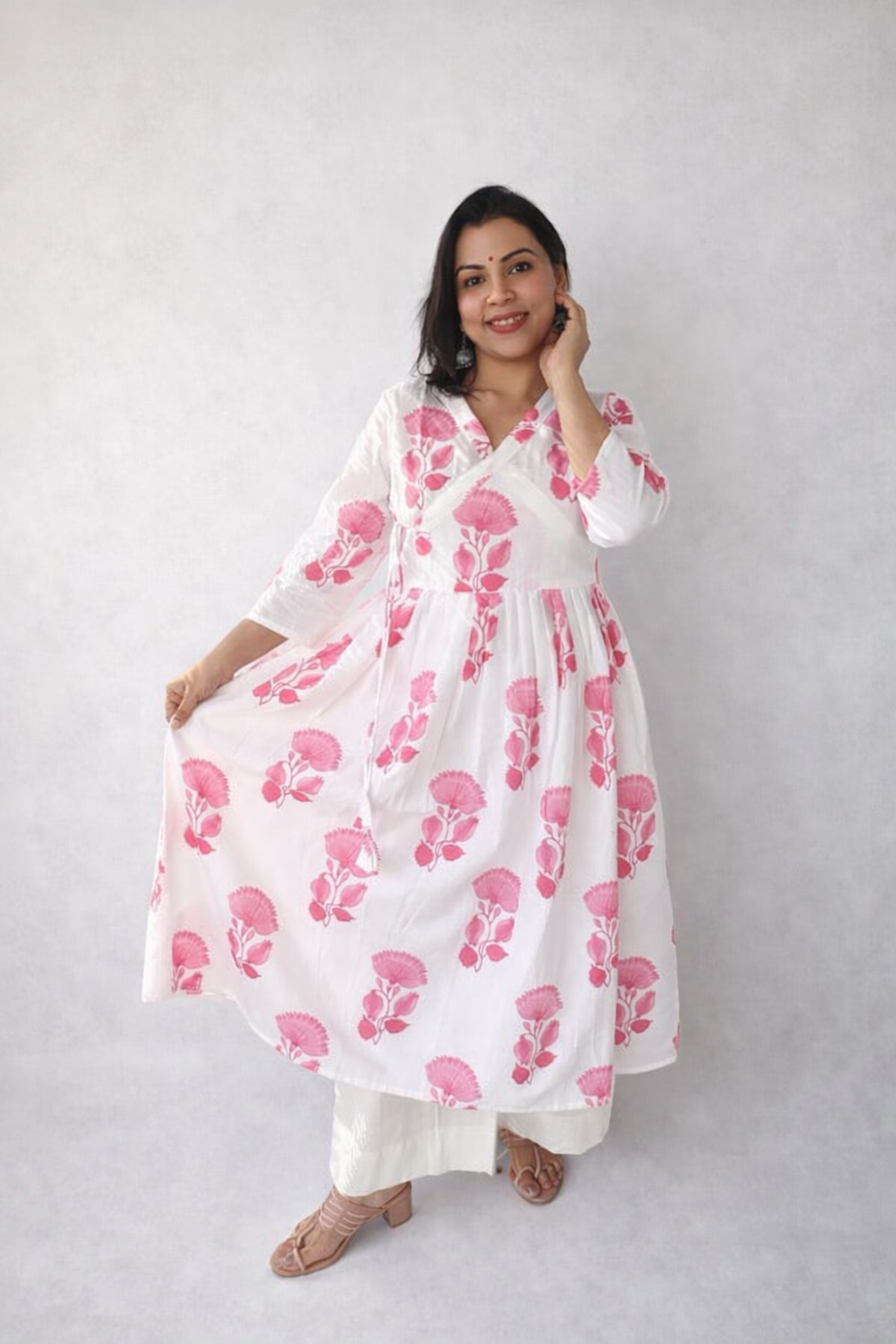 Print story Mughal print kurta sets ( 2 colors)
