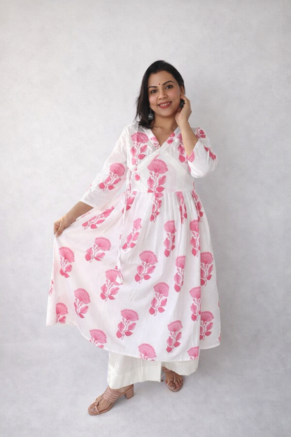 Print story Mughal print kurta sets ( 2 colors)