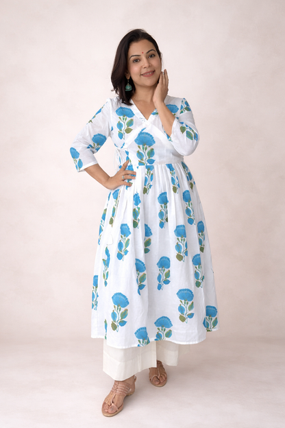 Print story Mughal print kurta sets ( 2 colors)