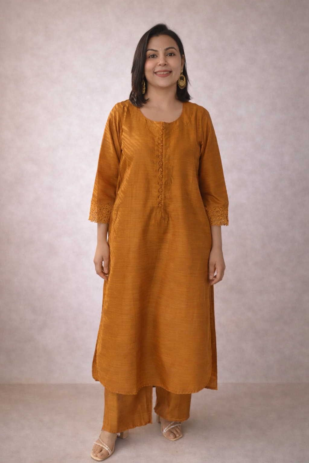 Karigari Cutwork embroidery suit sets  with duppata