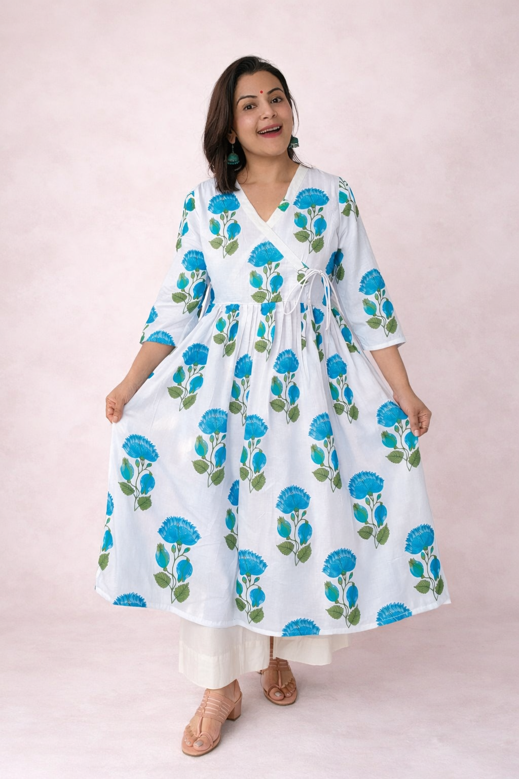 Print story Mughal print kurta sets ( 2 colors)