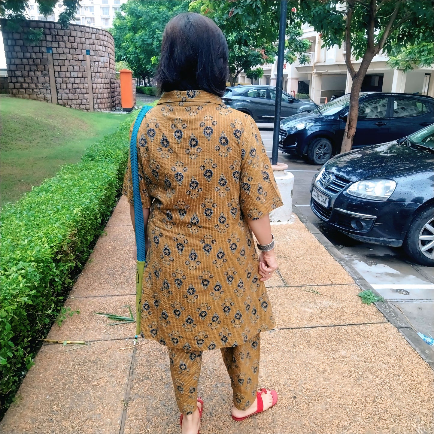 Kantha short kurta set ( 4 colors)