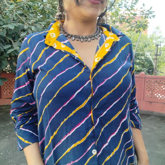 Lehriya long shirt/Dress ( 6 colors)