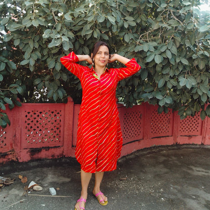 Lehriya long shirt/Dress ( 6 colors)
