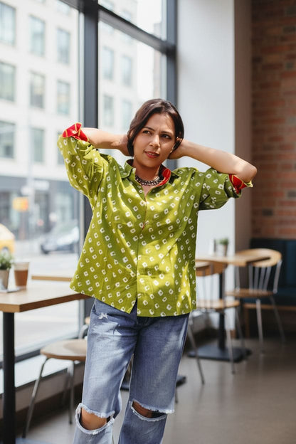 Antifit shirts 6 colors ( Lehriya and bhandej)