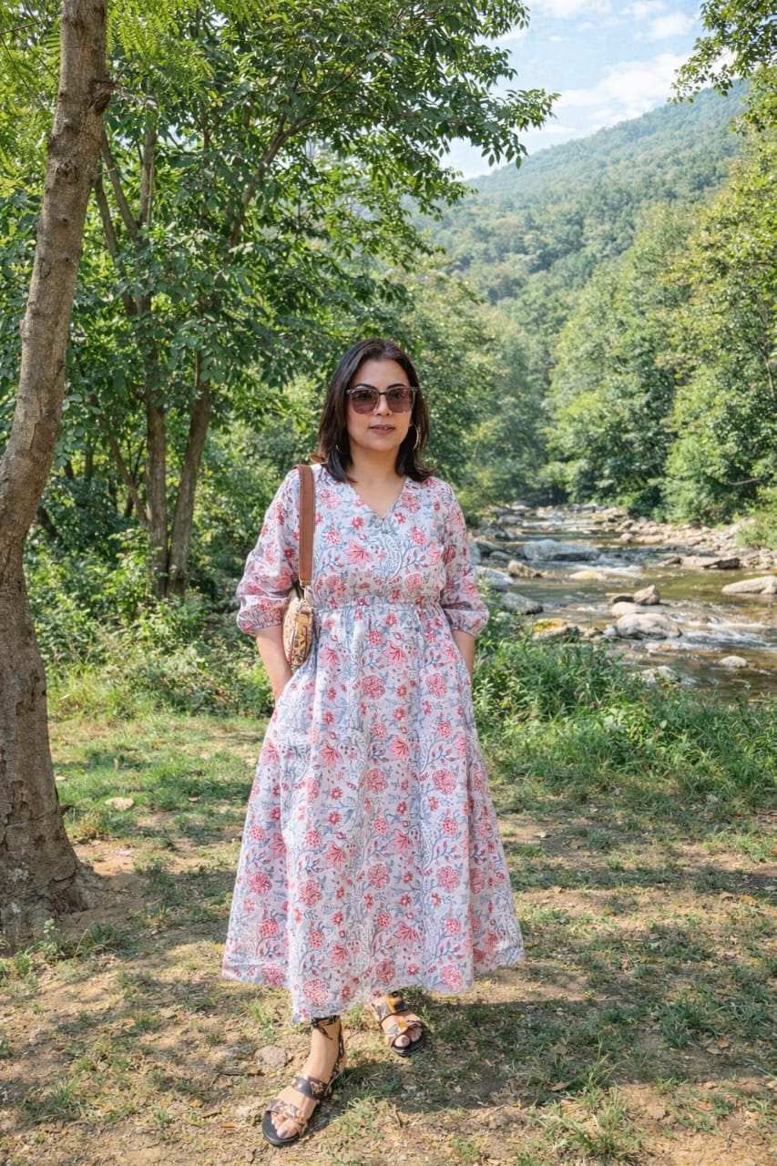 Print story Lilly dress