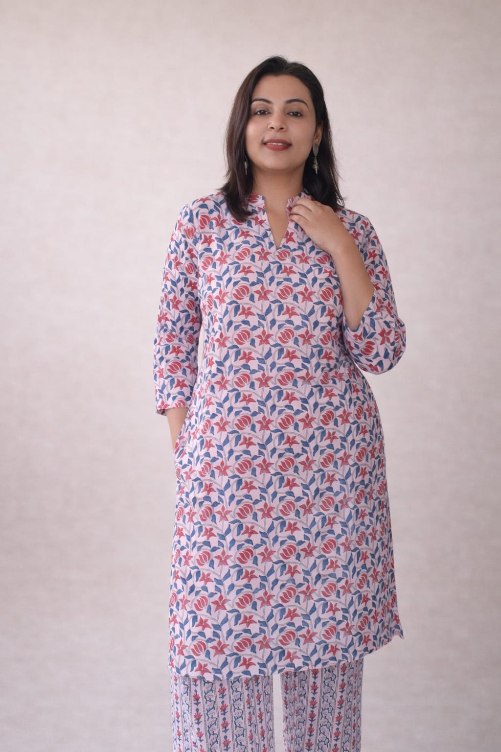 Handblock culottes sets 2 colors