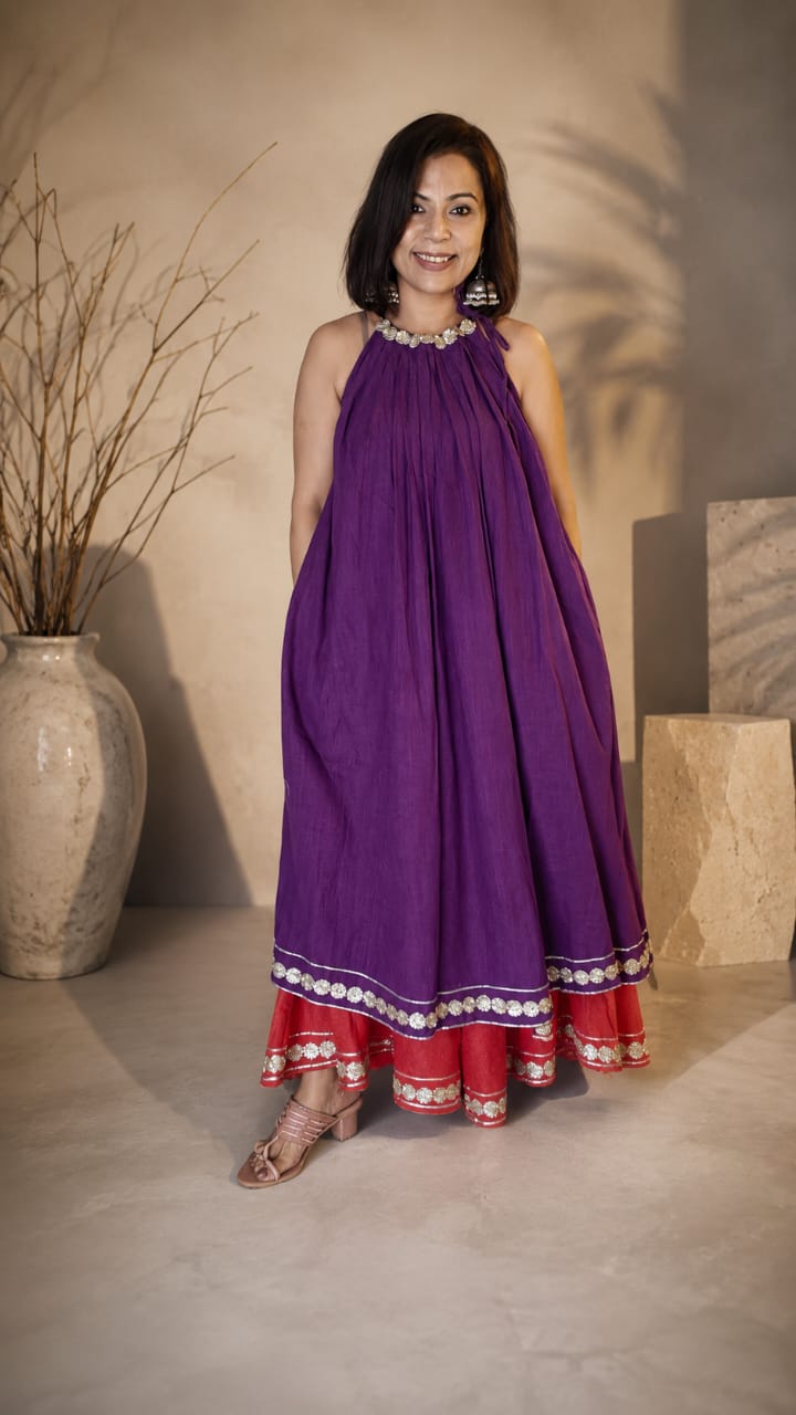 CHOGA DRESS + REVERSIBLE SKIRT