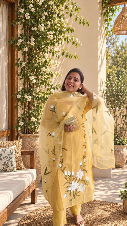 Mehak Brush painted suits