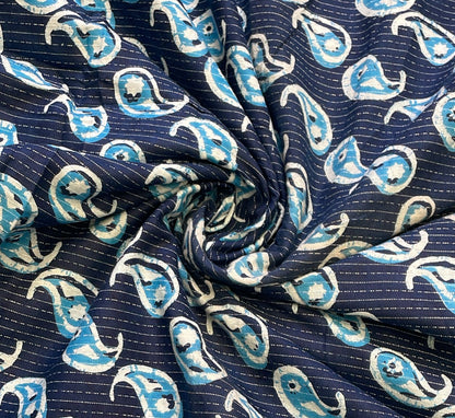 Kantha short kurta set ( 4 colors)