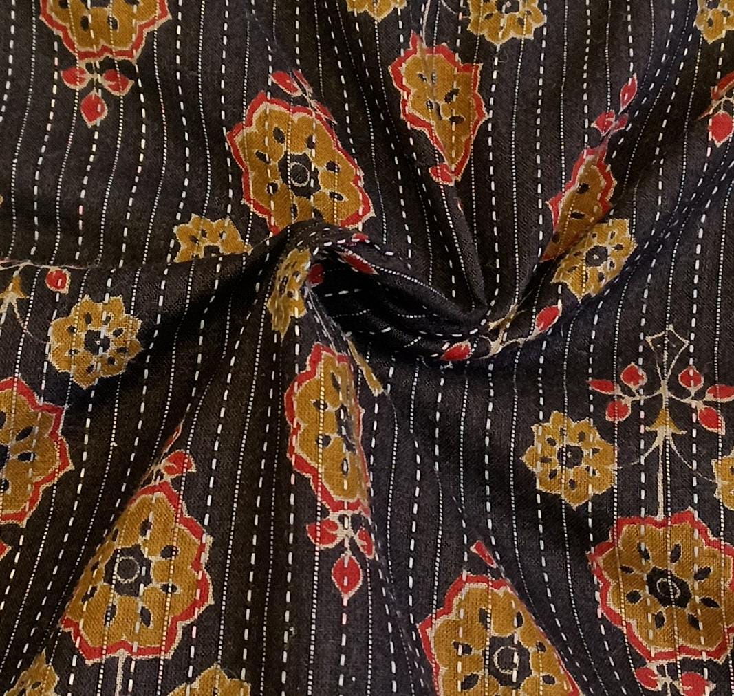 Kantha short kurta set ( 4 colors)