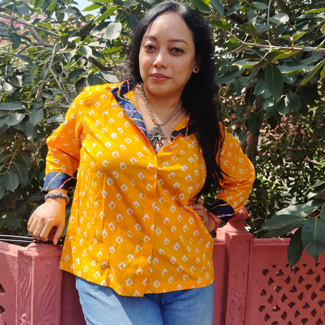Antifit shirts 6 colors ( Lehriya and bhandej)