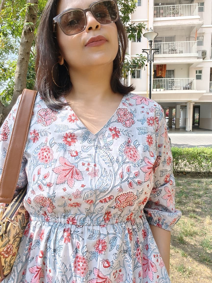 Print story Lilly dress