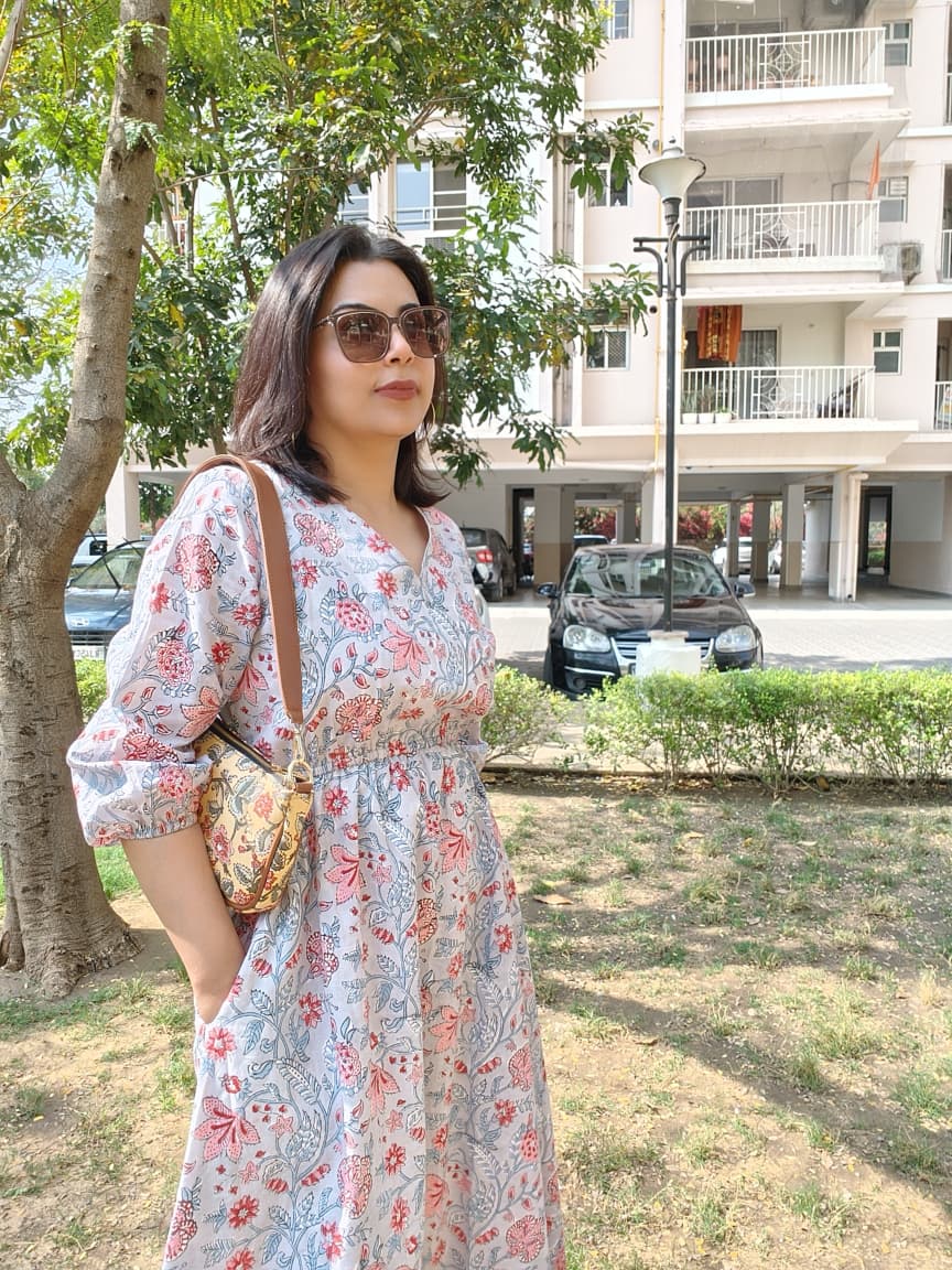 Print story Lilly dress