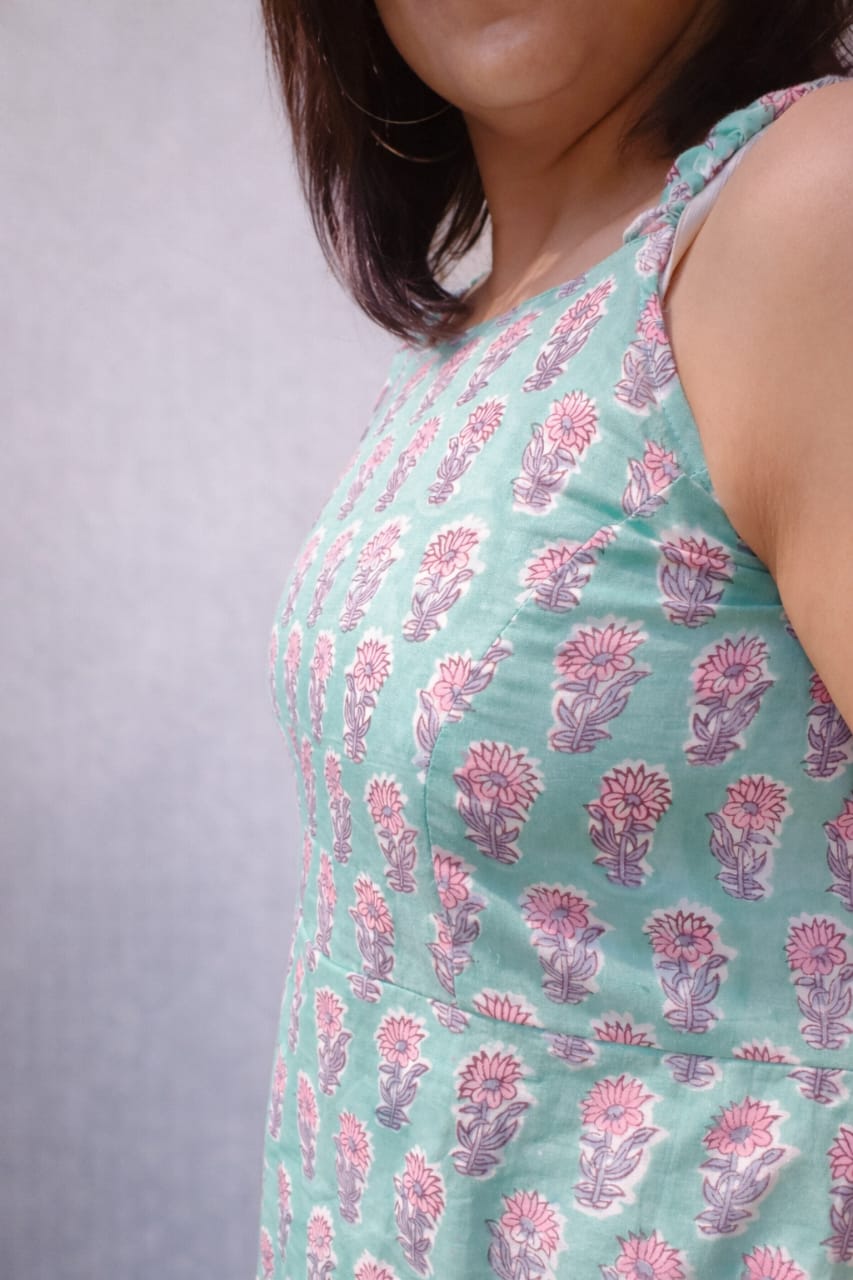 Print story Bahar Dress