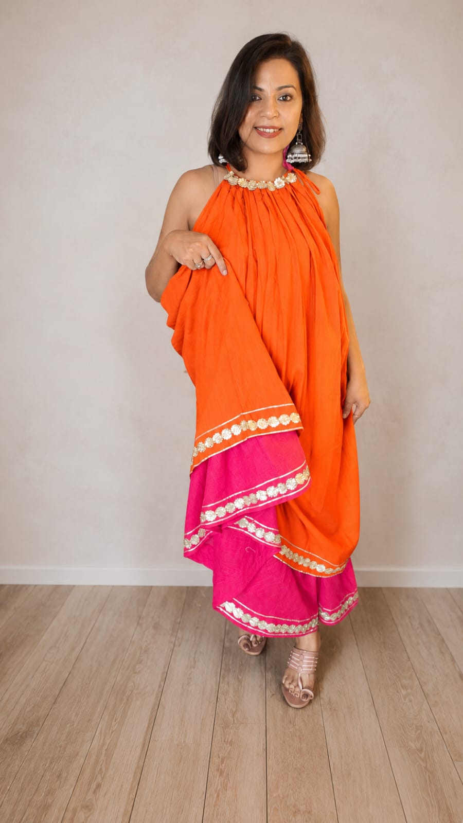 CHOGA DRESS + REVERSIBLE SKIRT