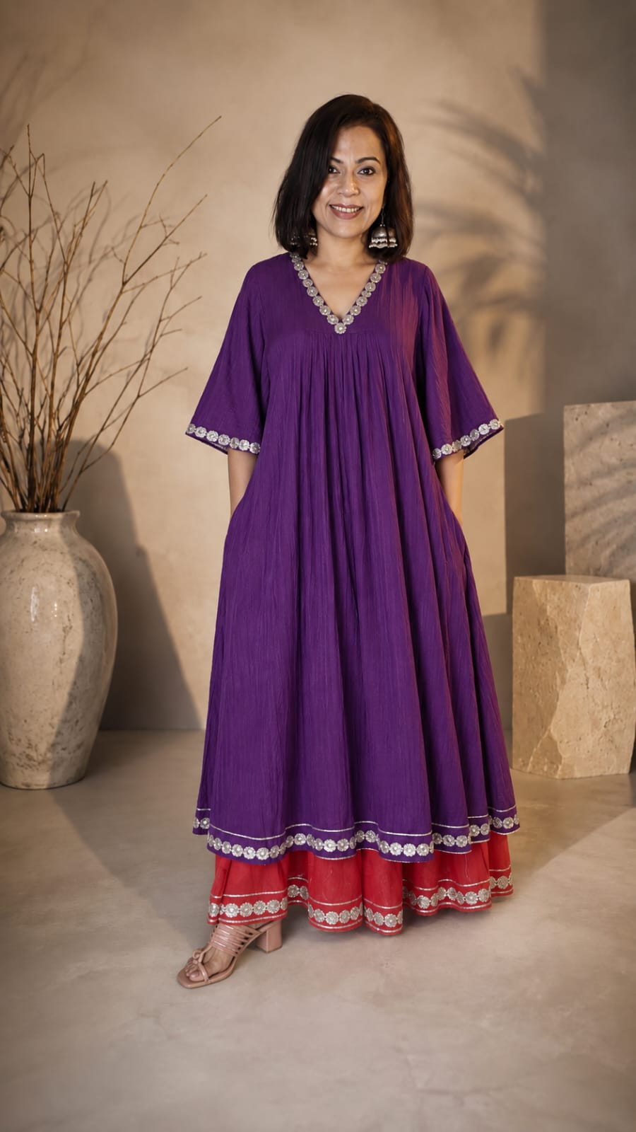 CHOGA DRESS + REVERSIBLE SKIRT