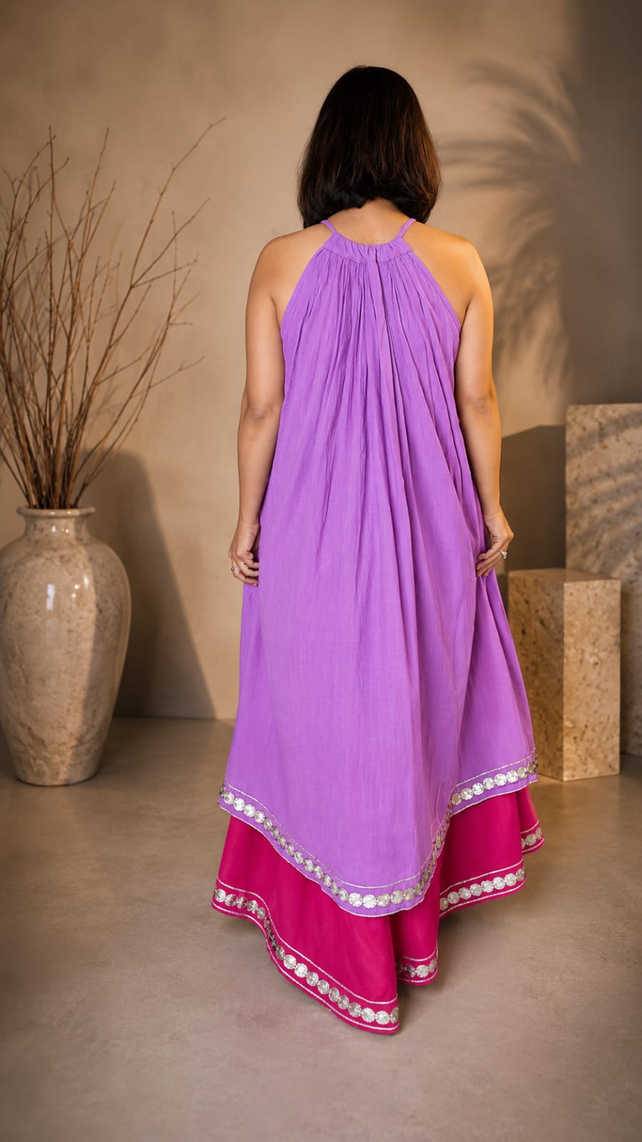 CHOGA DRESS + REVERSIBLE SKIRT