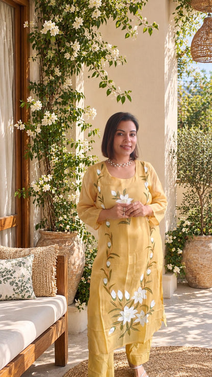 Mehak Brush painted suits