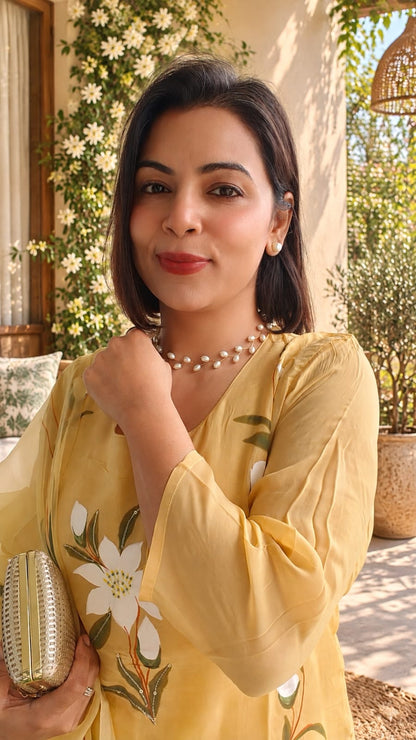 Mehak Brush painted suits