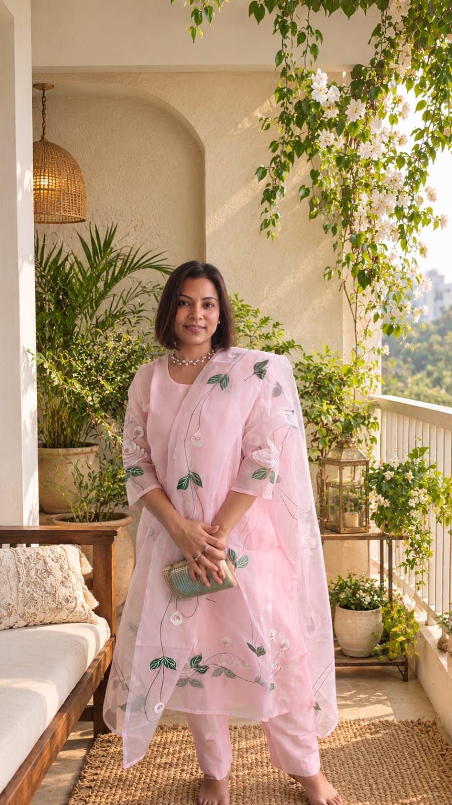 Mehak Brush painted suits