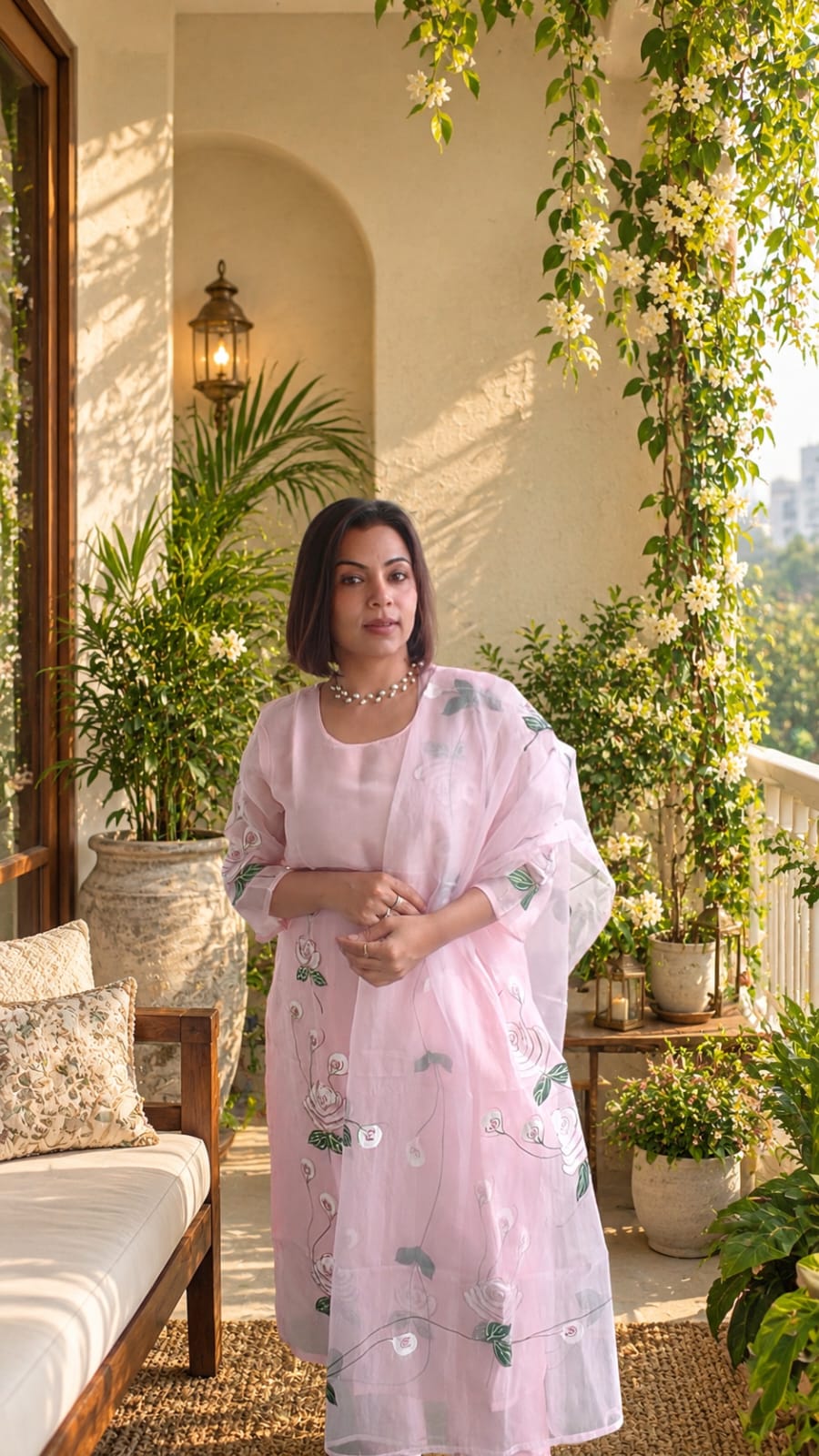 Mehak Brush painted suits
