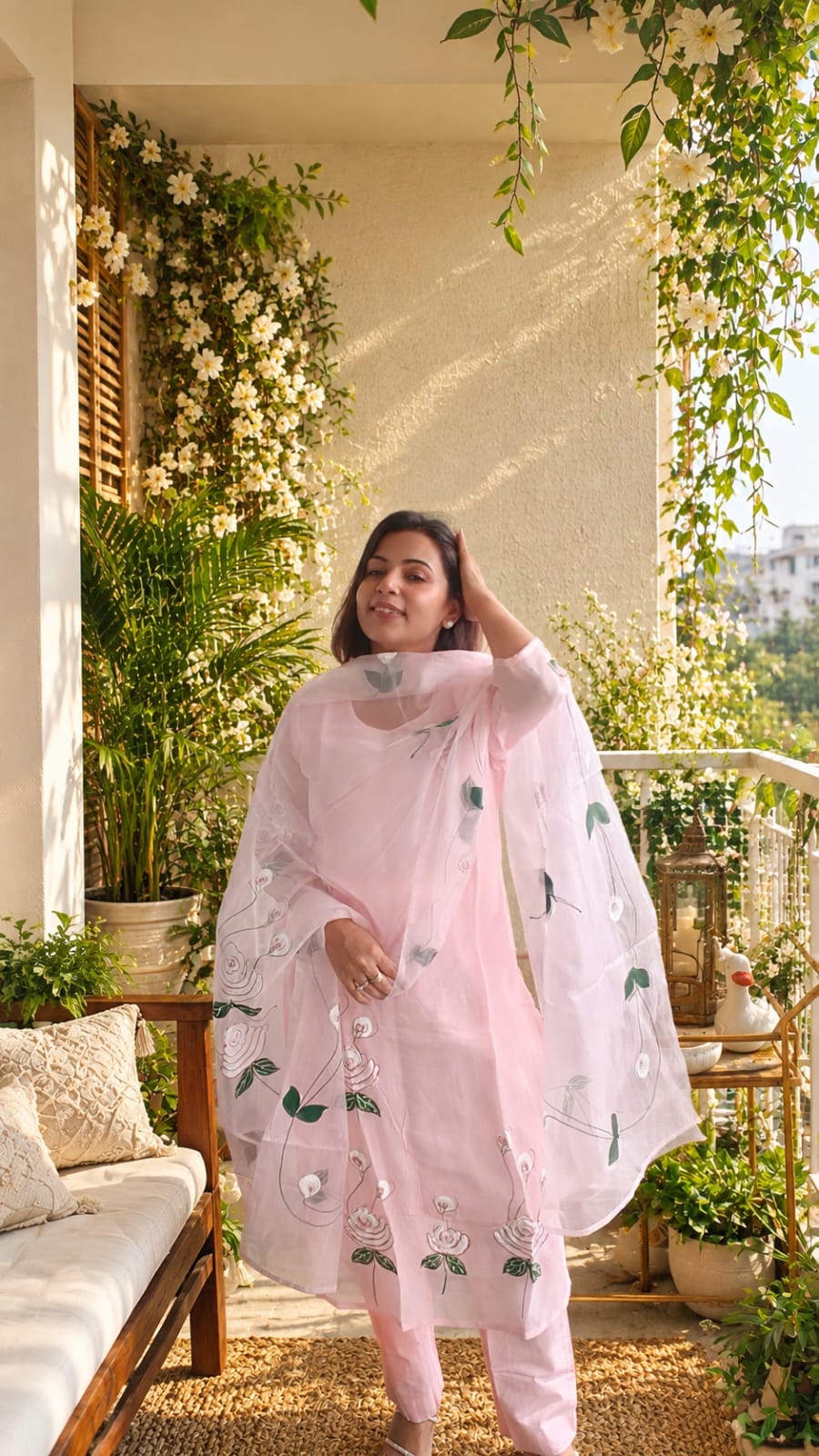 Mehak Brush painted suits