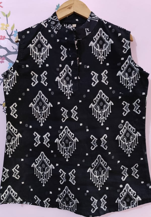 Bagru Print Black