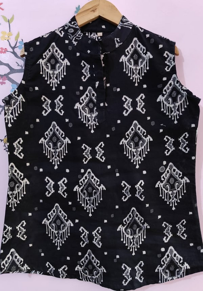 Bagru Print Black