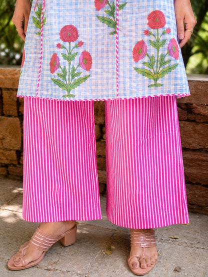 Mughal boota pant set