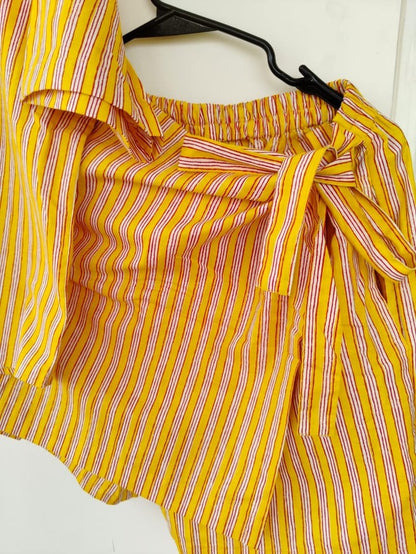 Skorts and Shirt co ord (Yellow)